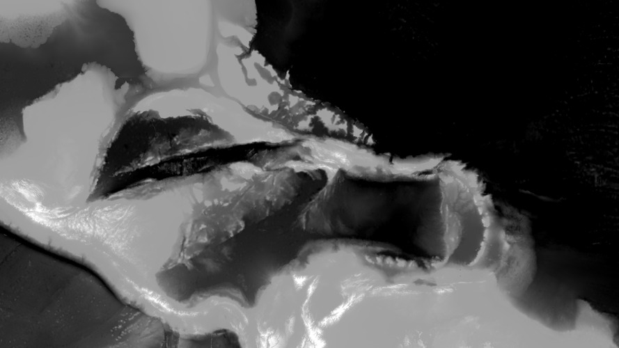 Caraibbean Sea heightmap