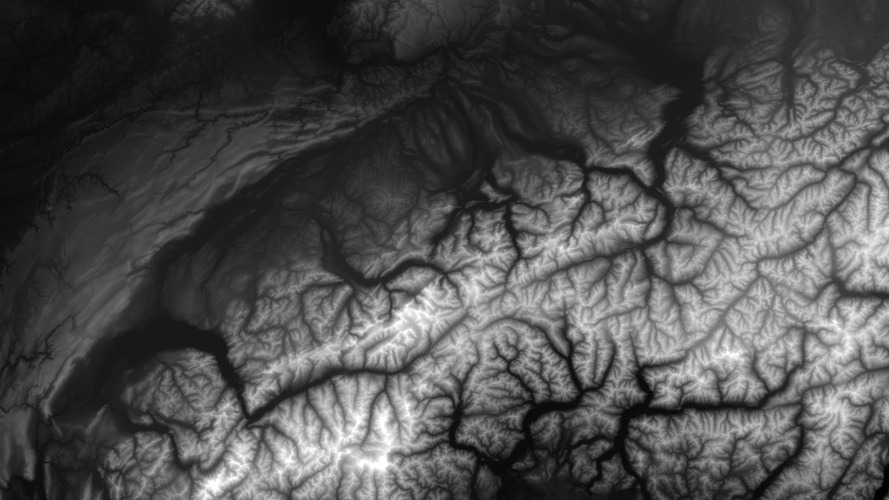 Swiss heightmap