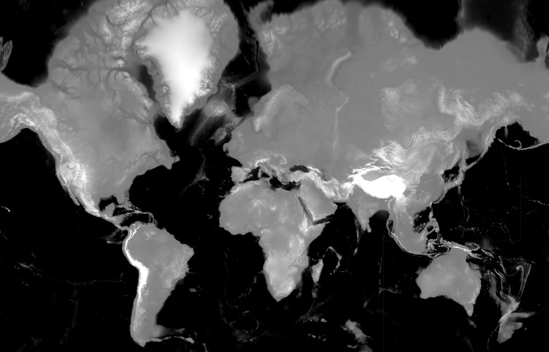 World heightmap